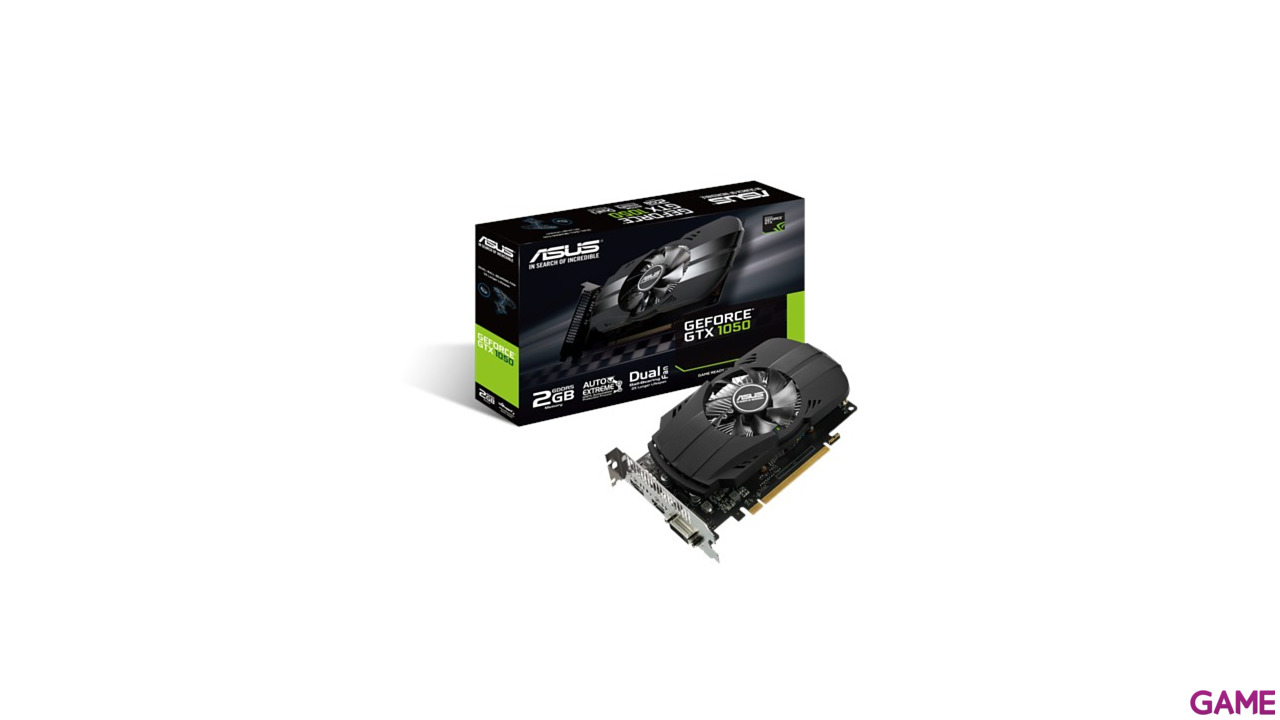 ASUS GeForce GTX 1050 Phoenix 2GB GDDR5 - Tarjeta Gráfica Gaming-0