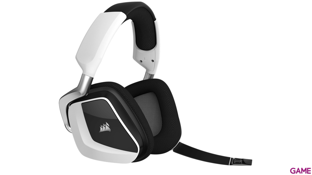 CORSAIR Void Pro RGB Wireless Dolby 7.1 Blanco PC - Auriculares Gaming Inalámbricos-6
