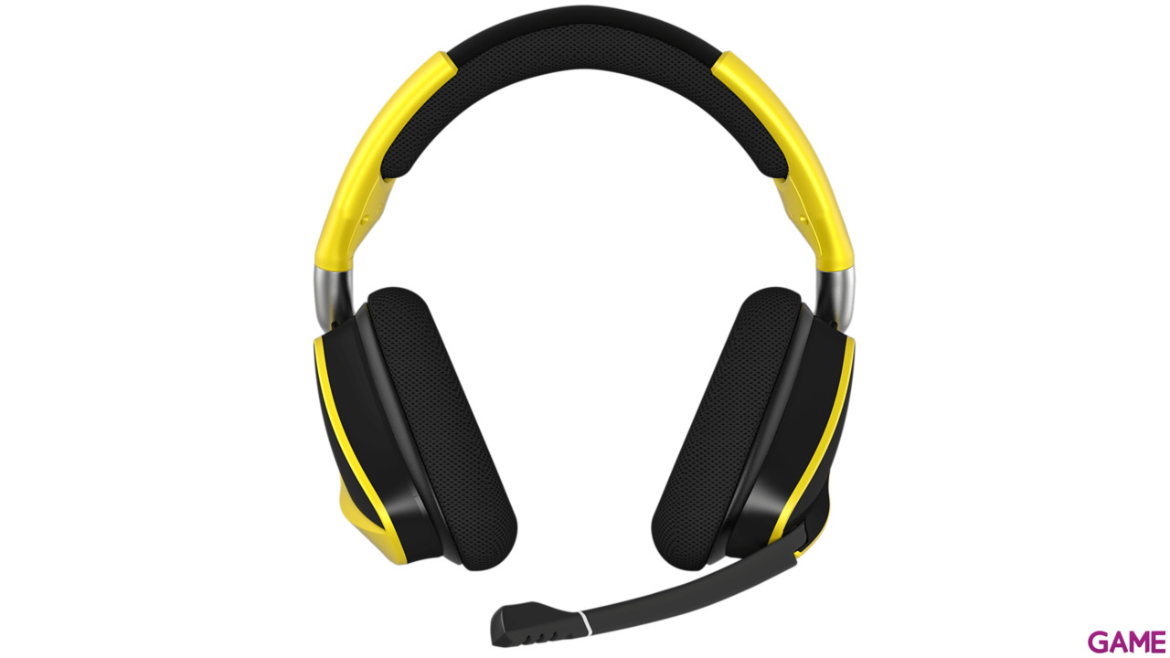 CORSAIR Void Pro RGB Wireless Special Edition Dolby 7.1 Negro-Amarillo PC - Auriculares Gaming Inalámbricos-4