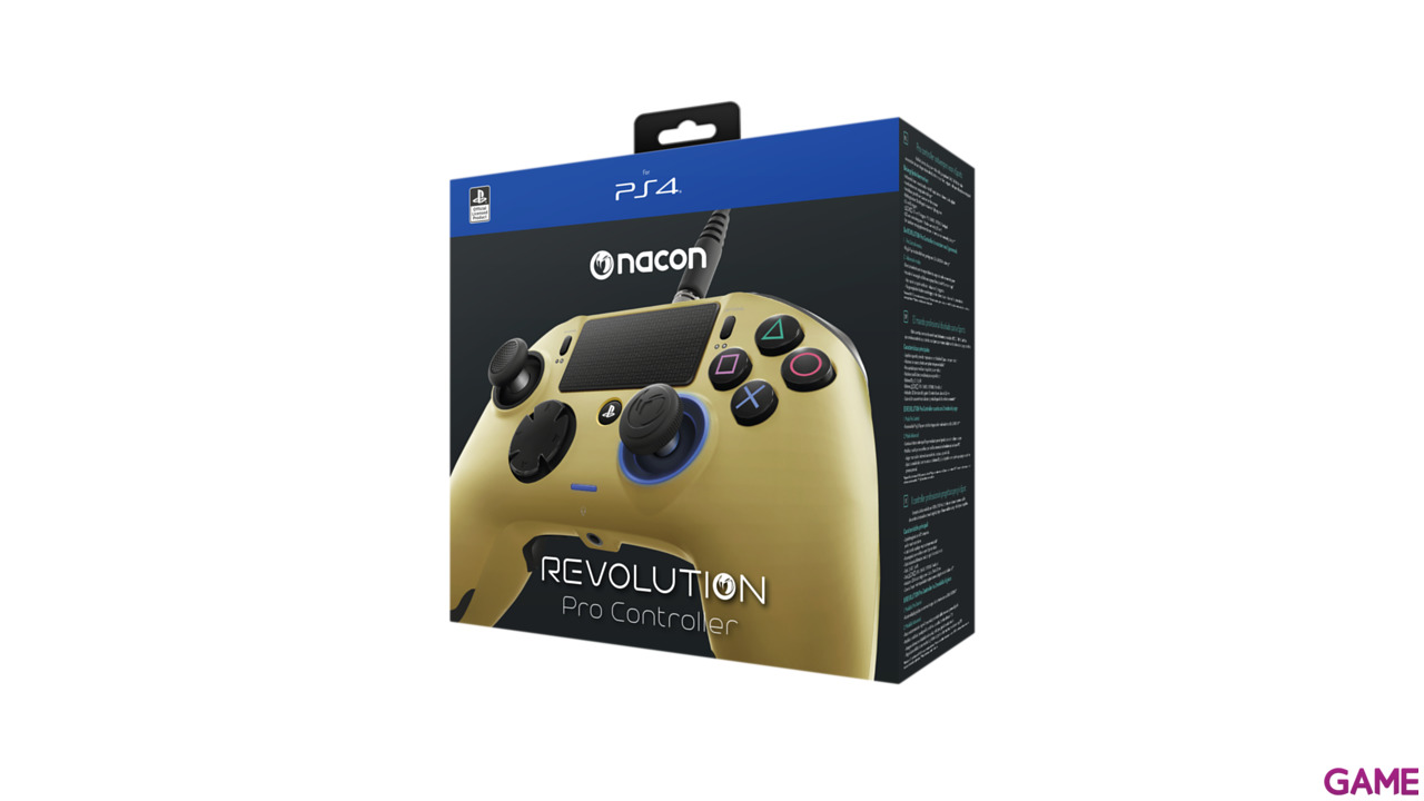 Controller Nacon Revolution Pro Gold -Licencia Oficial Sony--3