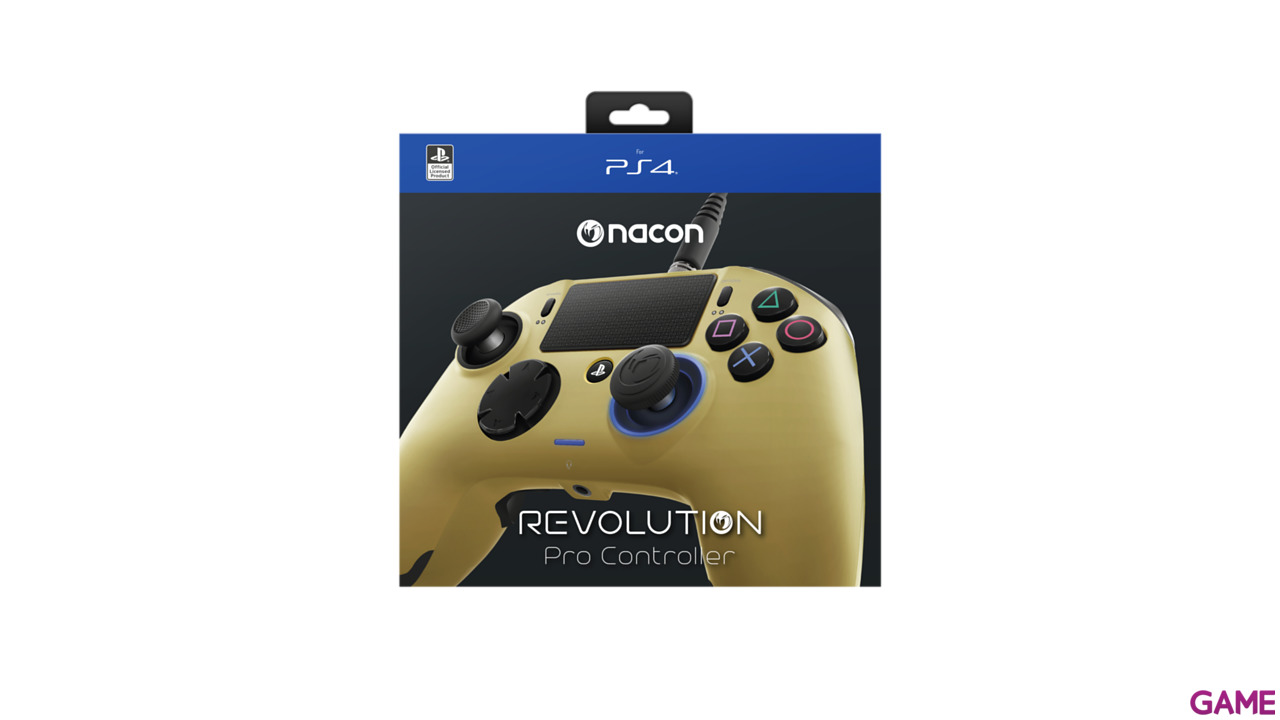 Controller Nacon Revolution Pro Gold -Licencia Oficial Sony--4