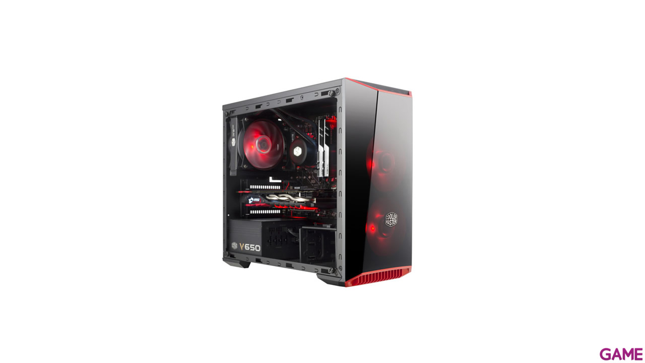 Cooler Master Masterbox Lite 3.1 Negra Ventana Micro ATX Mini Tower - Caja Ordenador-7