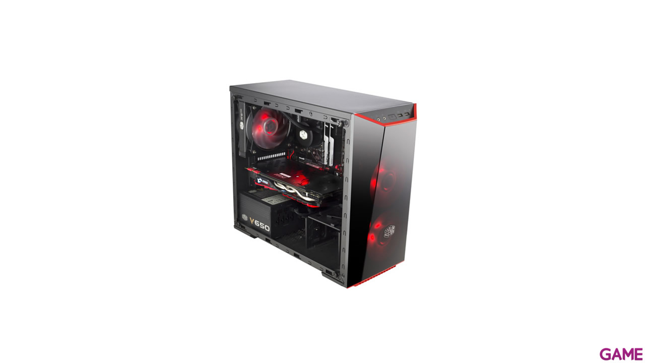 Cooler Master Masterbox Lite 3.1 Negra Ventana Micro ATX Mini Tower - Caja Ordenador-8