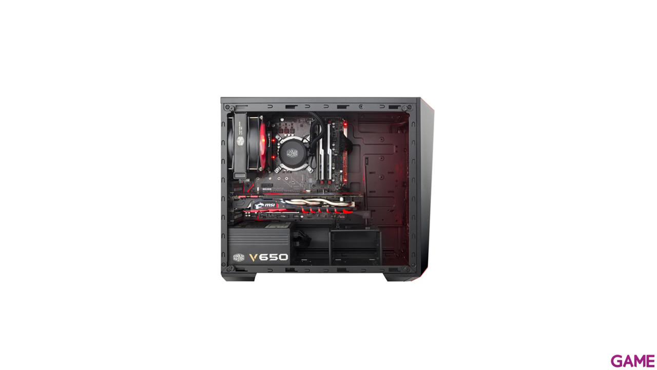 Cooler Master Masterbox Lite 3.1 Negra Ventana Micro ATX Mini Tower - Caja Ordenador-10
