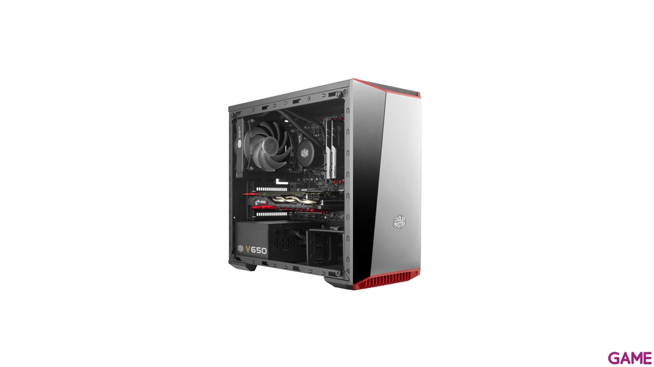 Cooler Master Masterbox Lite 3.1 Negra Ventana Micro ATX Mini Tower - Caja Ordenador-11