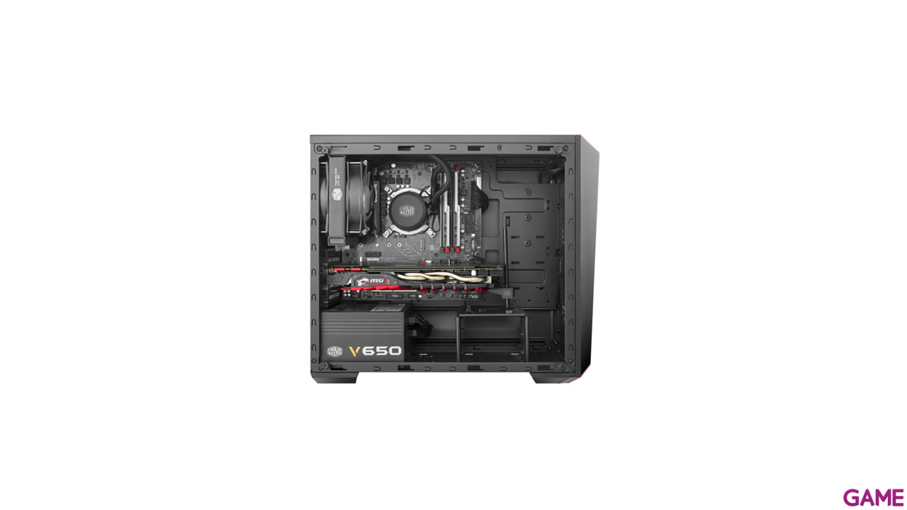 Cooler Master Masterbox Lite 3.1 Negra Ventana Micro ATX Mini Tower - Caja Ordenador-12