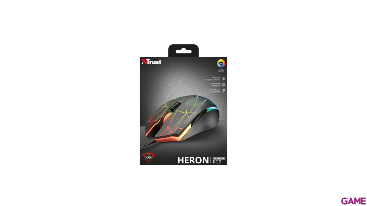 Trust GXT 170 Heron RGB 7000 DPI - Ratón Gaming-7