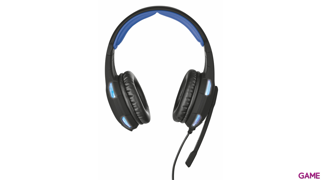 Trust GXT 350 Radius 7.1 USB LED Azul PC-PS4-PS5 - Auriculares Gaming-1