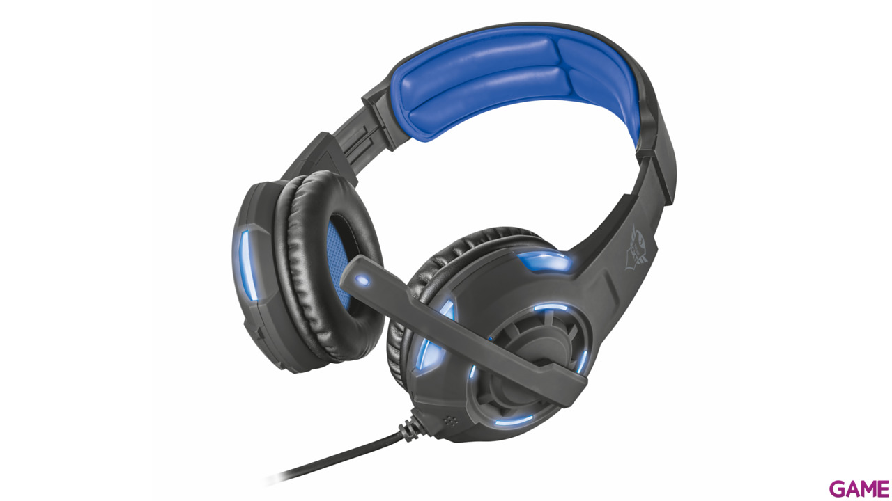 Trust GXT 350 Radius 7.1 USB LED Azul PC-PS4-PS5 - Auriculares Gaming-5