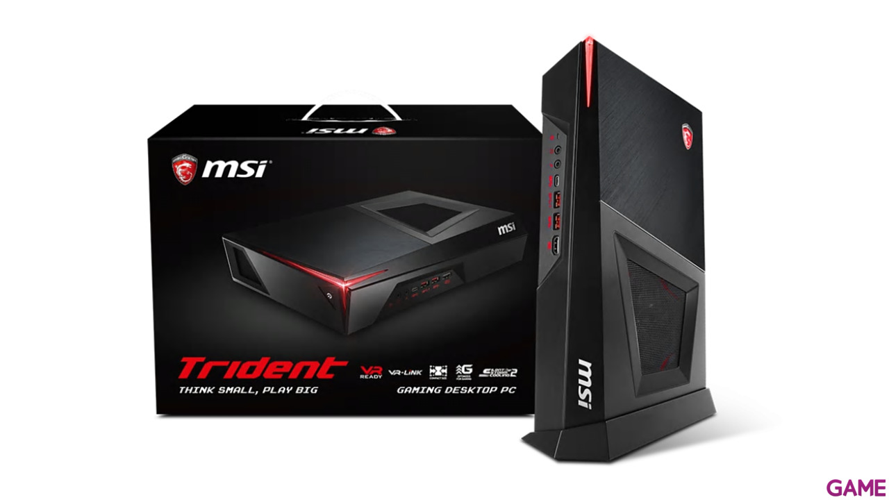 MSI Trident 3 7RB-074EU - i5-7400 - GTX 1050Ti 4GB -8GB - 1TB HDD - W10 - Ordenador Sobremesa Gaming-2