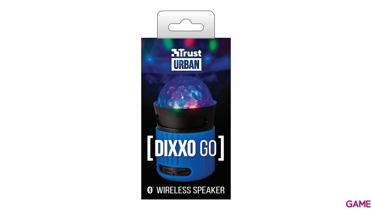 Altavoces Bluetooth con Luces Trust Dixxo Azul-1