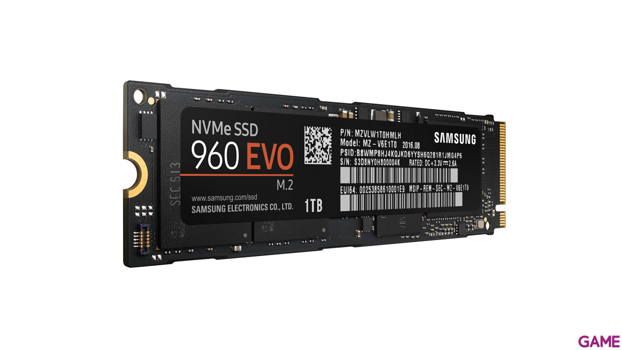 Samsung 960 EVO 250GB SSD M.2 NVMe-6