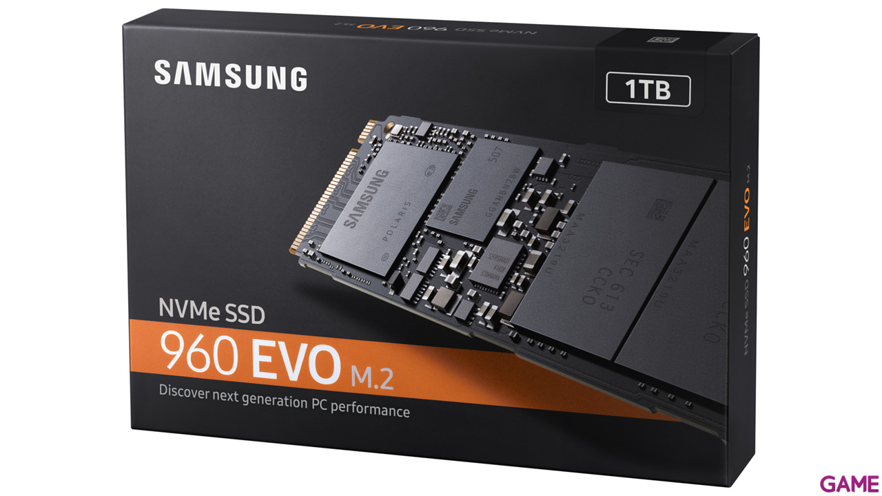 Samsung 960 EVO 250GB SSD M.2 NVMe-10