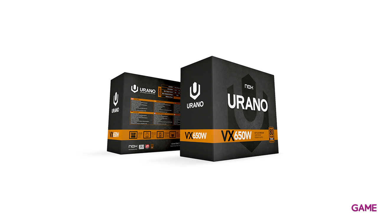 Nox Urano VX 650W 80+ Bronze - Fuente Alimentacion-9