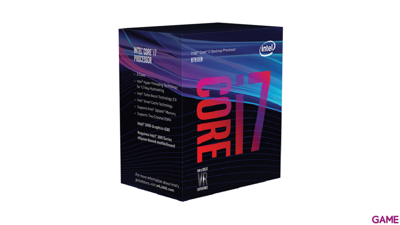 Intel Core i7-8700 3.2Ghz 6-Core LGA1151  - Microprocesador-0
