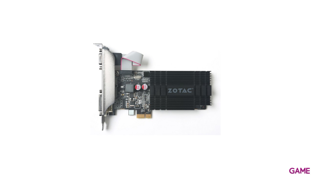 Zotac GeForce GT 710 Zone Edition Perfil Bajo 1GB DDR3 - Tarjeta Gráfica Gaming-1