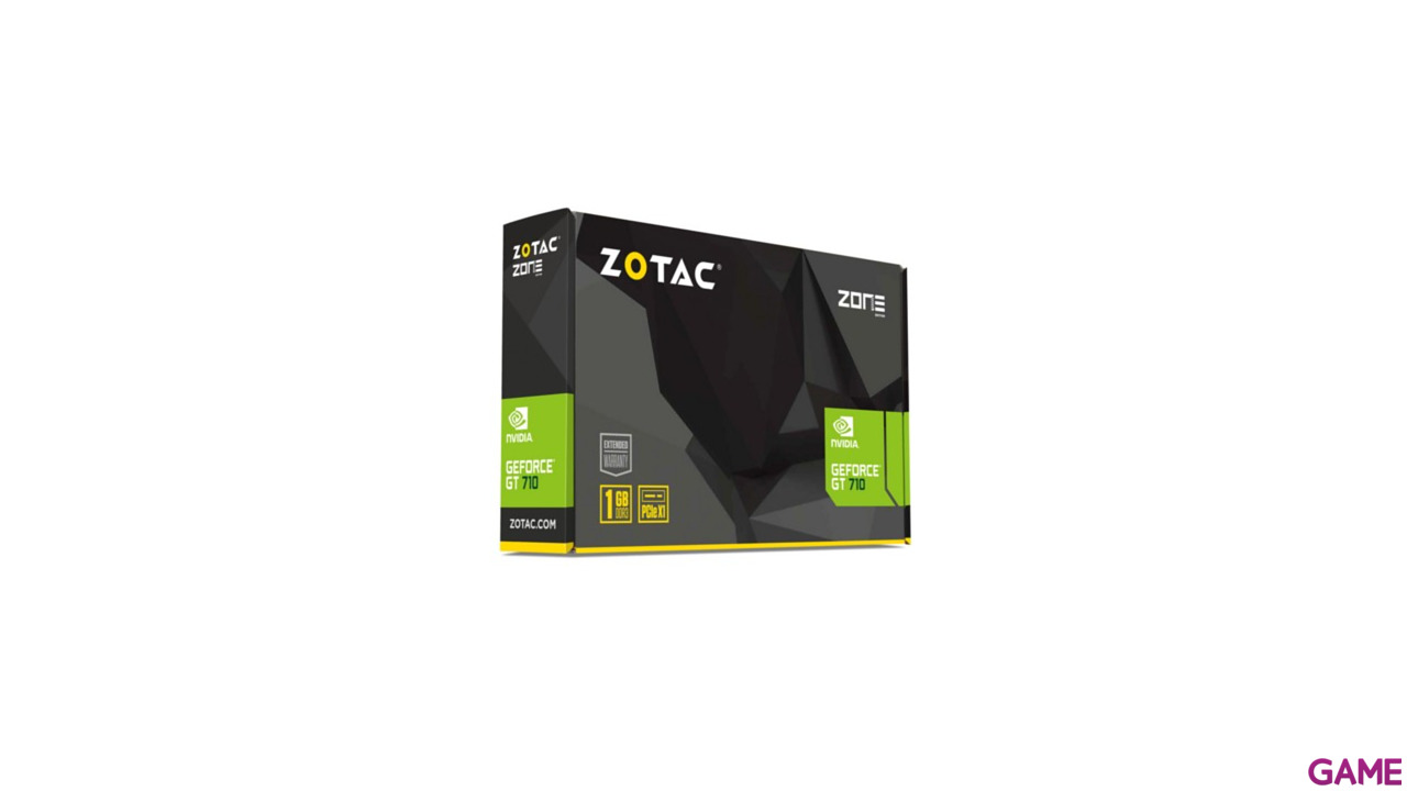 Zotac GeForce GT 710 Zone Edition Perfil Bajo 1GB DDR3 - Tarjeta Gráfica Gaming-5