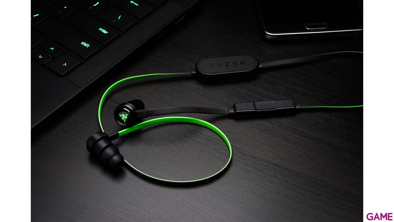 Razer HammerHead Bluetooth PC-PS4-PS5-XBOX-SWITCH-MOVIL - Auriculares Gaming-4
