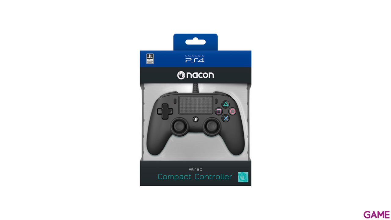 Mando Nacon Con Cable Negro - Licencia Oficial Sony-7