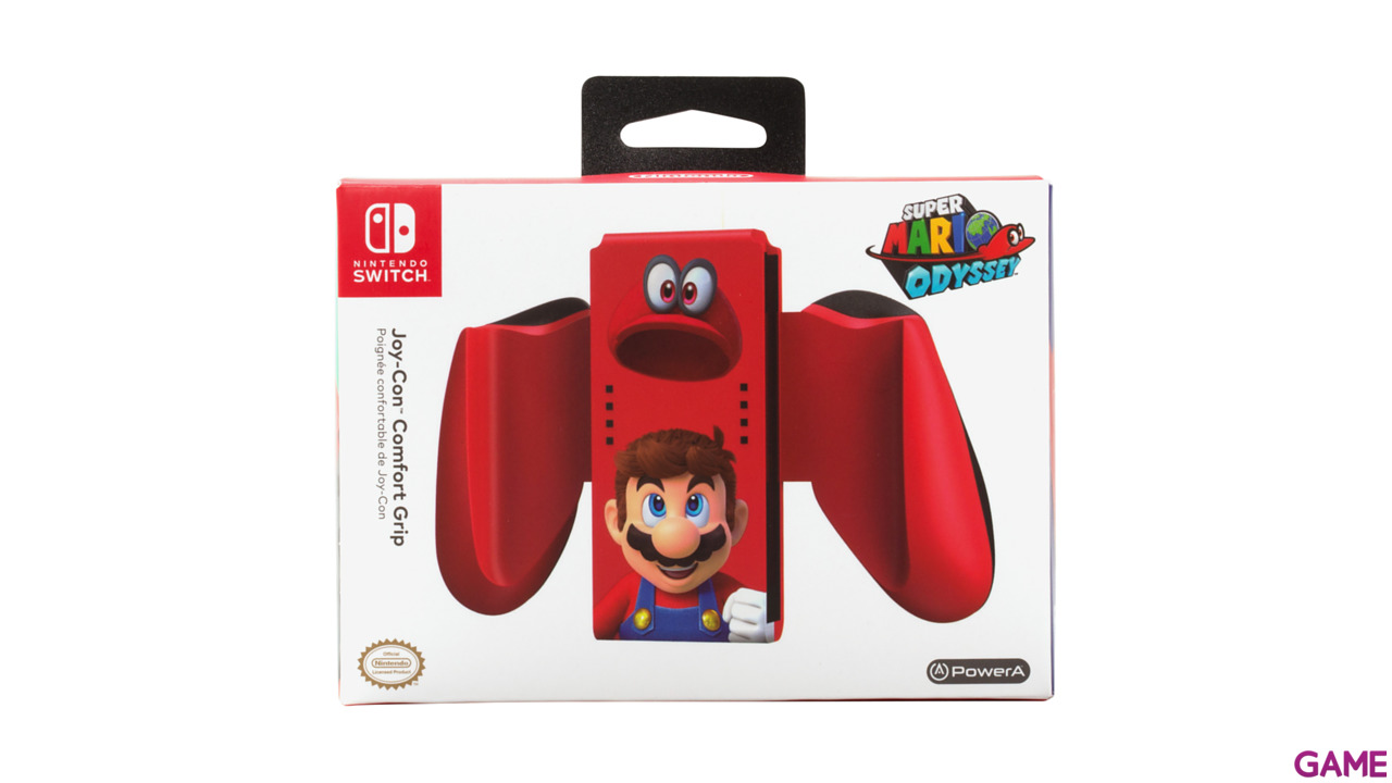 Comfort Grip PowerA Mario Odyssey para Joy-Con -Licencia oficial--12