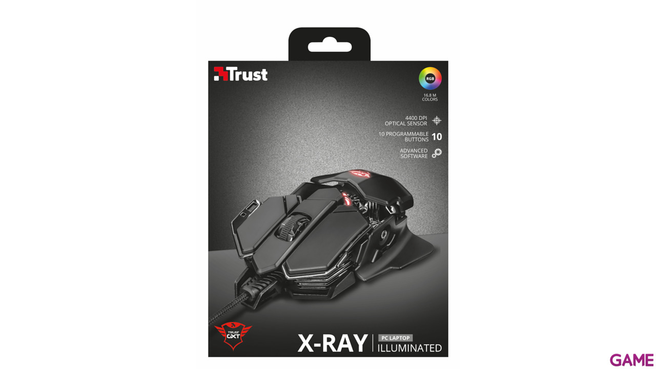 Trust GXT 138 X-Ray 4000 DPI RGB - Ratón Gaming-11