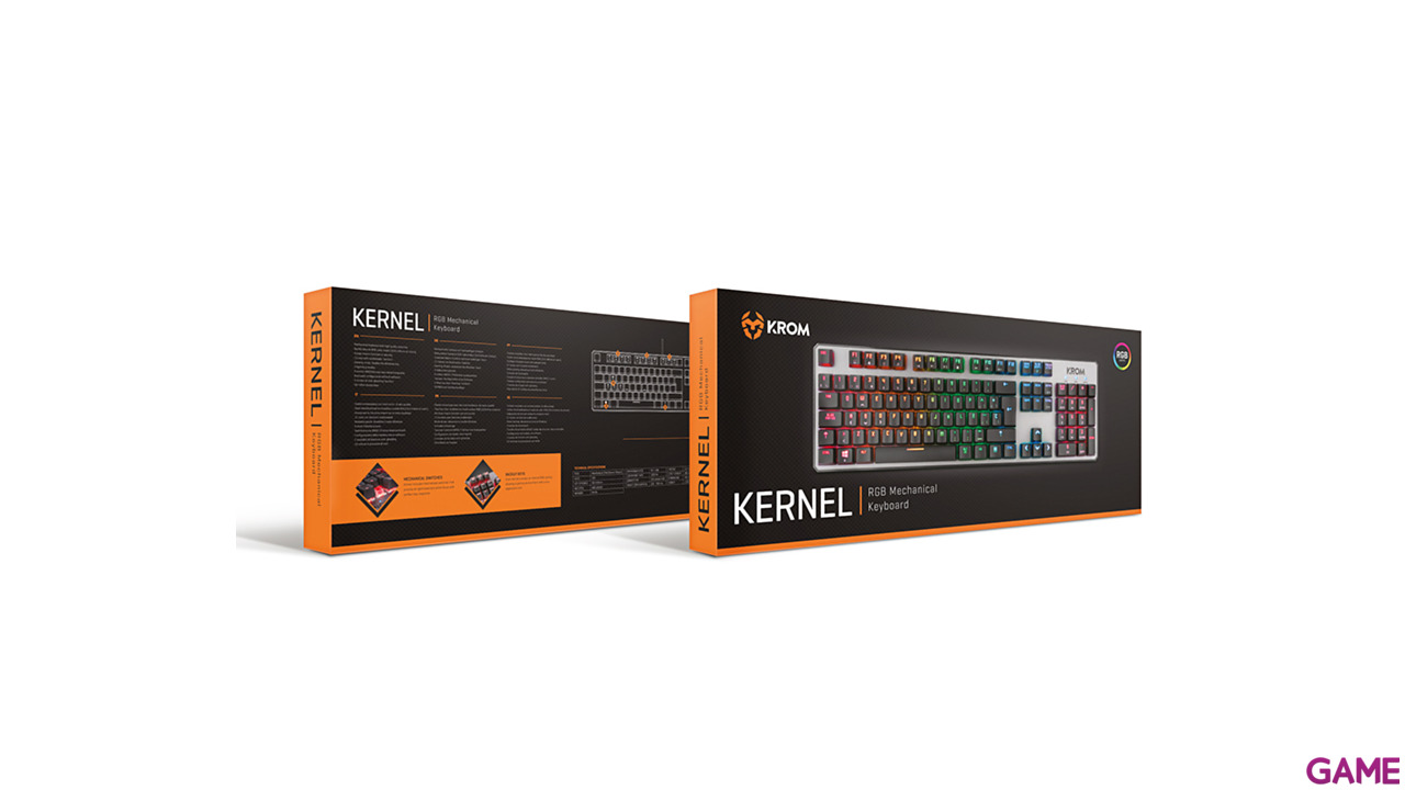 KROM Kernel Mecánico Switch Red RGB - Teclado Gaming-9