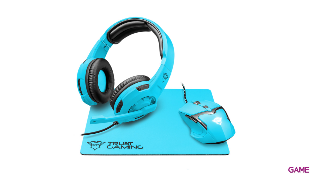 Trust GXT 790 Spectra Gaming Bundle Azul - Pack Gaming-3