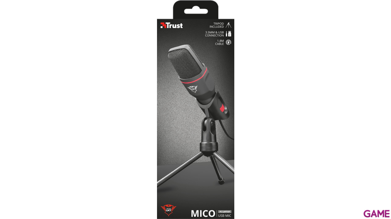 Trust 212 MICO Microfono USB Omnidirectional - Micrófono-5