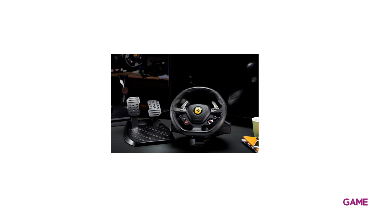 Volante Thrustmaster T80 Ferrari 488 PS5-PS4-PC -Licencia Oficial--4
