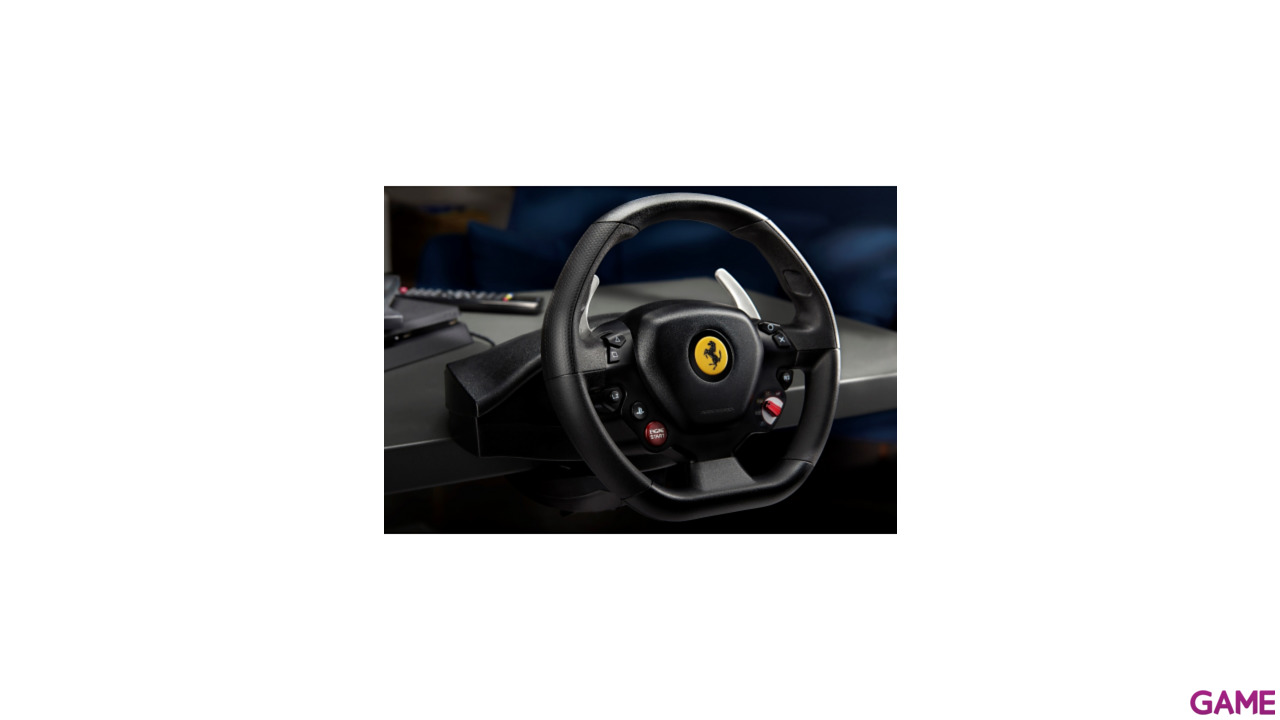 Volante Thrustmaster T80 Ferrari 488 PS5-PS4-PC -Licencia oficial--6