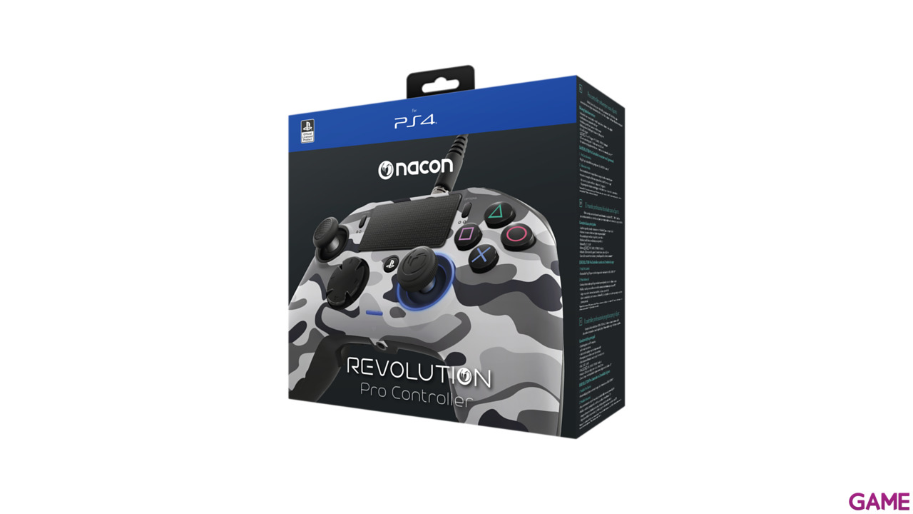 Controller Nacon Revolution Pro Camo Grey -Licencia Oficial Sony--5