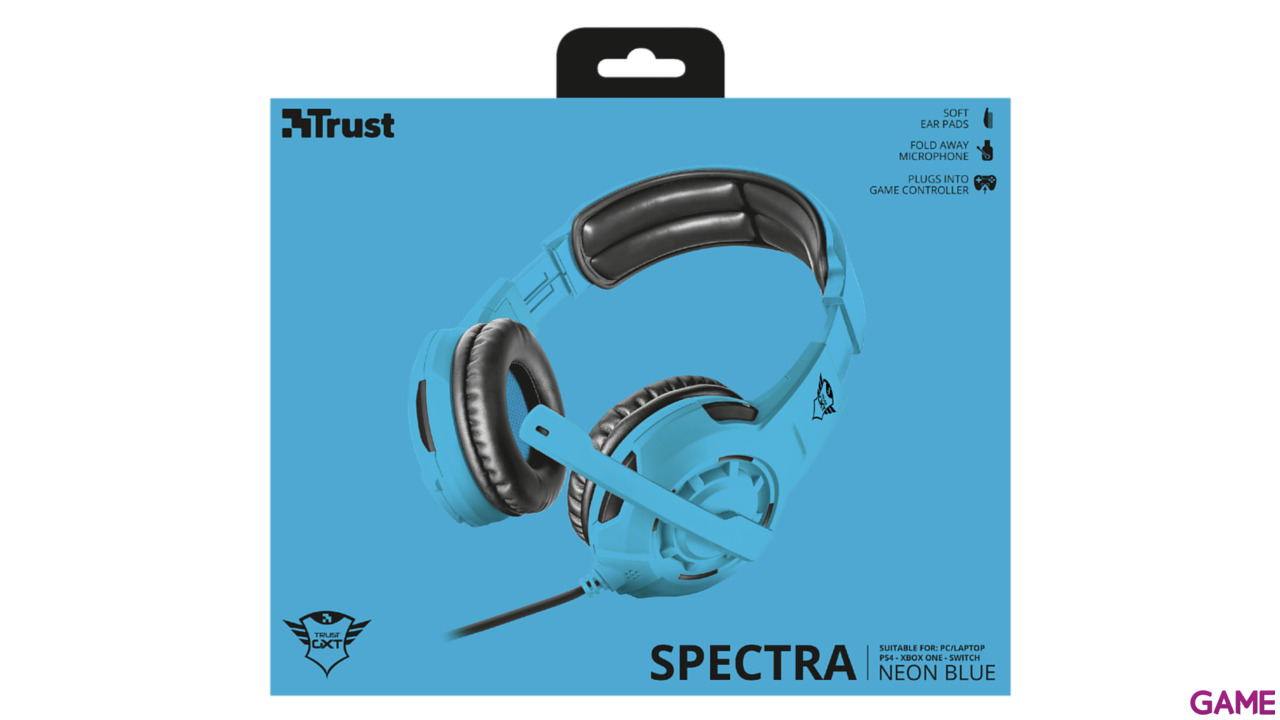 Auriculares Trust GXT310-SB Spectra Blue PS4-XONE-NSW-PC-1