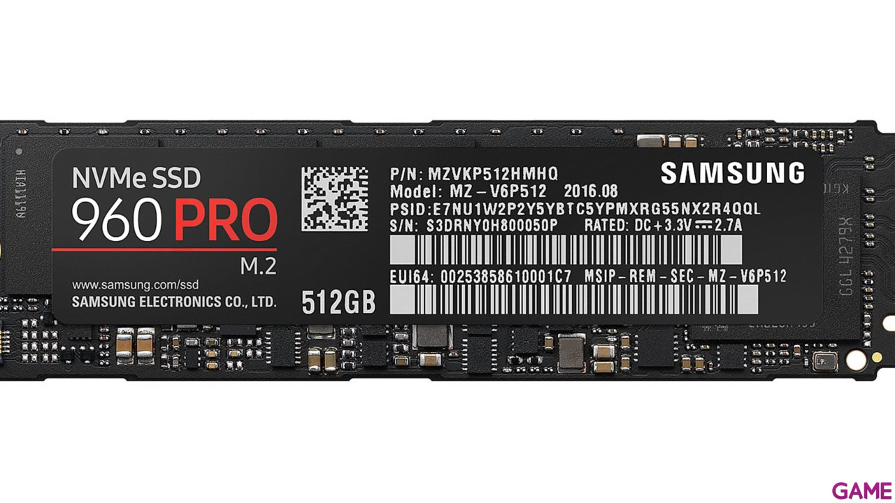 Samsung 960 PRO 512GB SSD M.2 NVMe-1