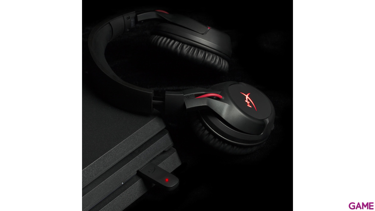 HyperX Cloud Flight Wireless LED Rojo PC-PS4-PS5 - Auriculares Gaming Inalámbricos-6