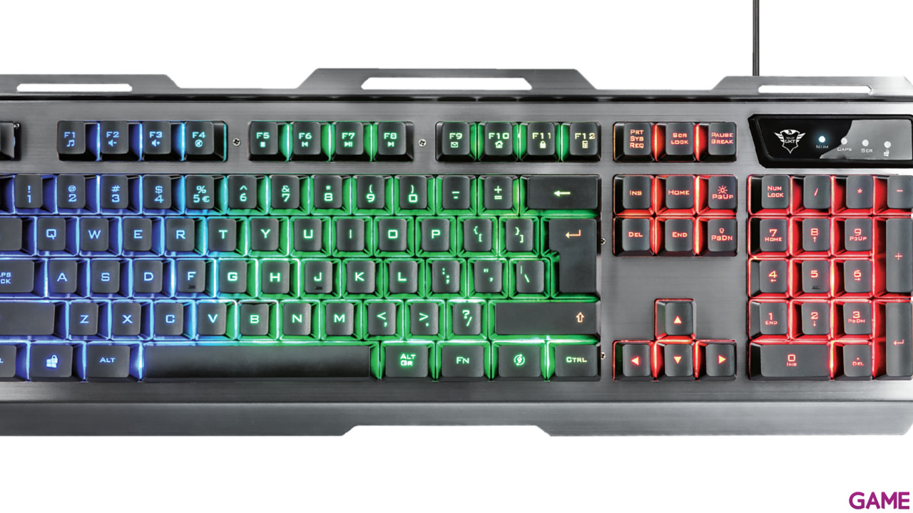 Trust GXT 845 Tural Teclado+Ratón LED Multicolor - Pack Gaming-2