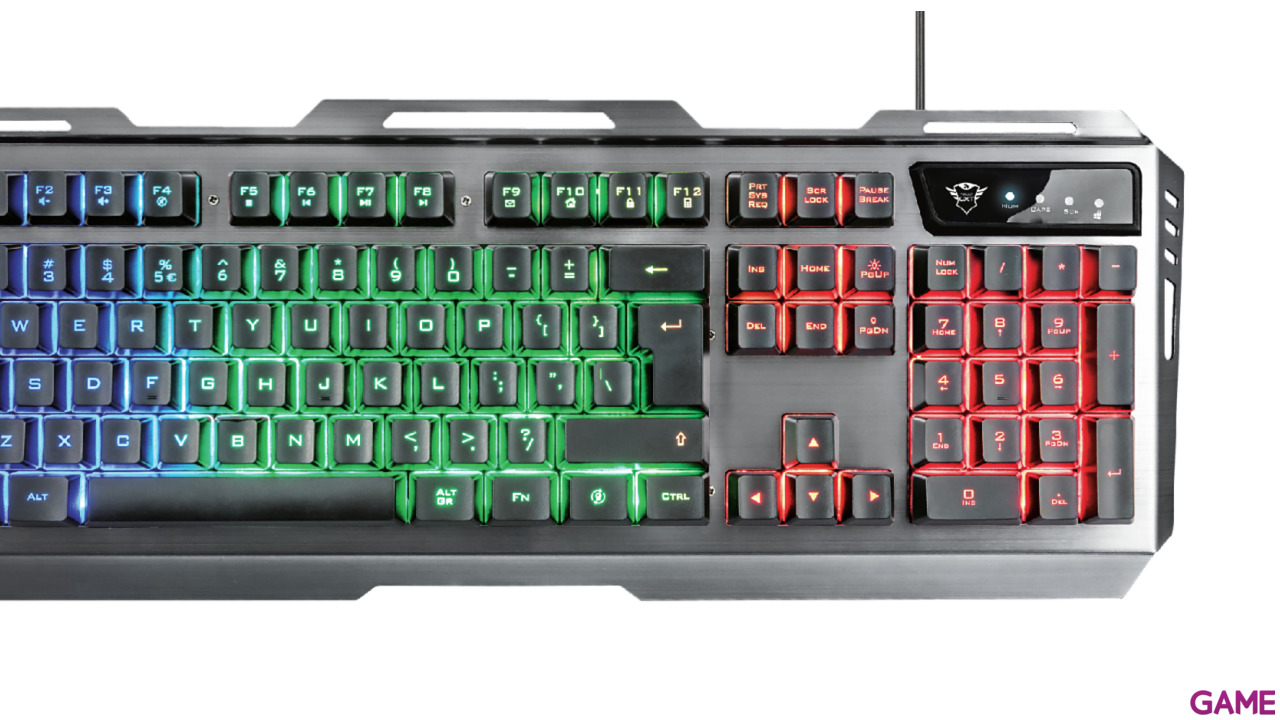 Pack Gaming 2in1 Trust GXT845 Tural Teclado + Ratón LED Multicolor-5