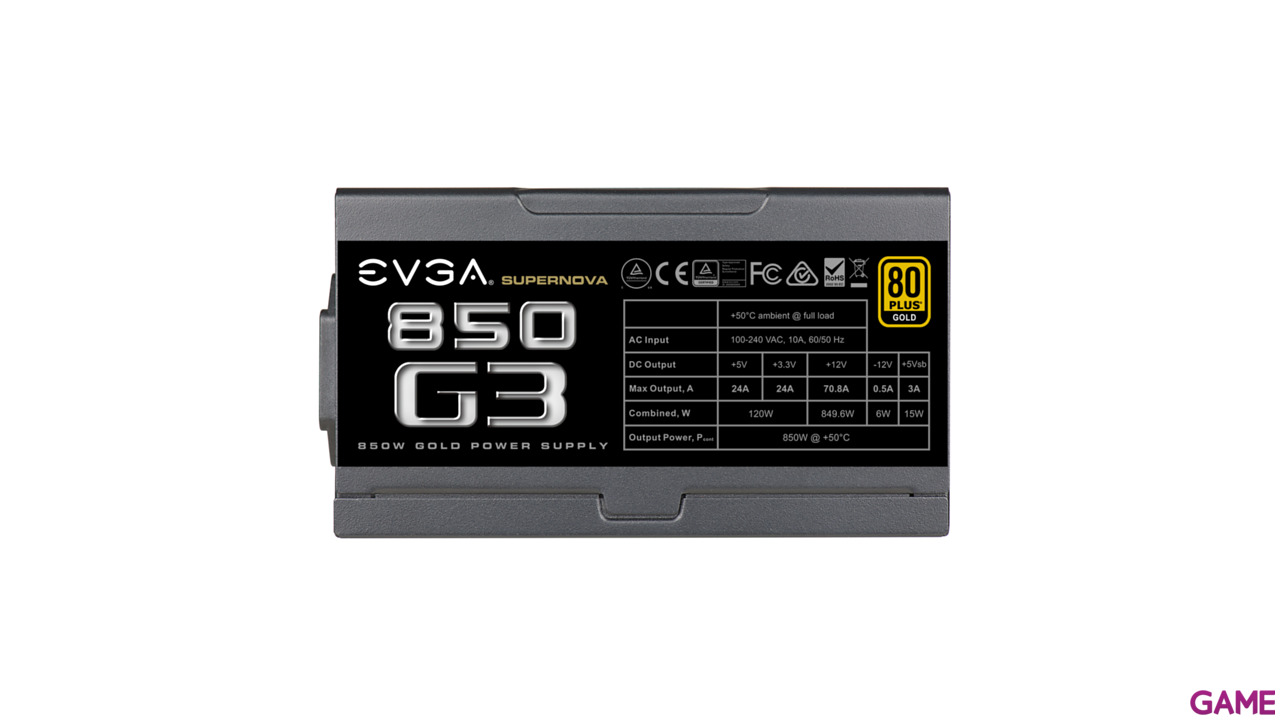 EVGA G3 850W 80+ Gold Full-Modular - Fuente Alimentacion-3