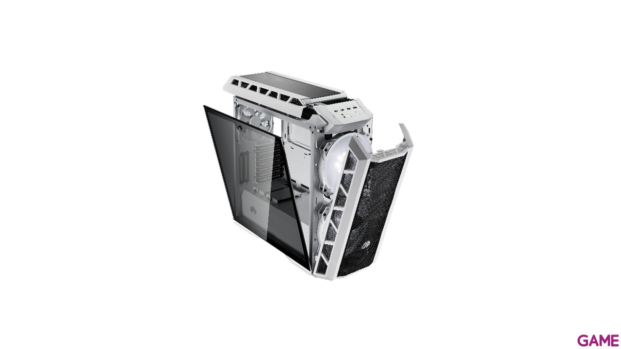 Cooler Master MasterCase H500P Mesh White - Caja de Ordenador-12