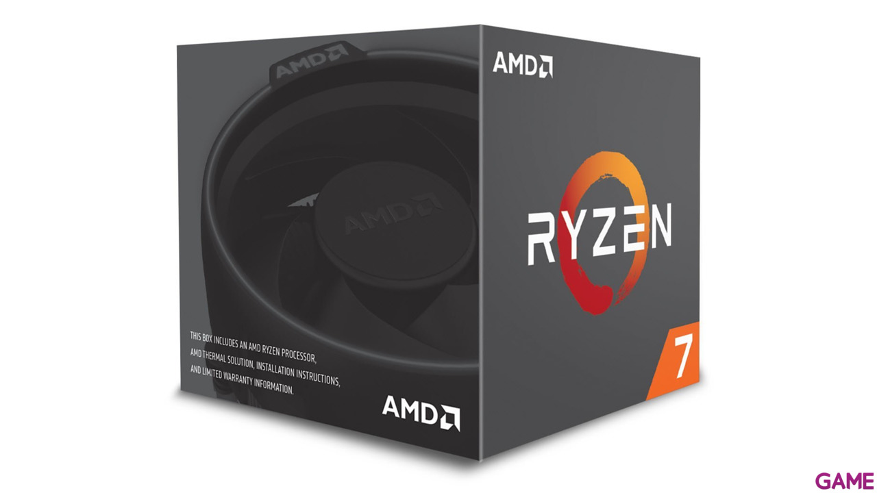 AMD Ryzen 7 2700 3.2Ghz 8-Core AM4  - Microprocesador-2
