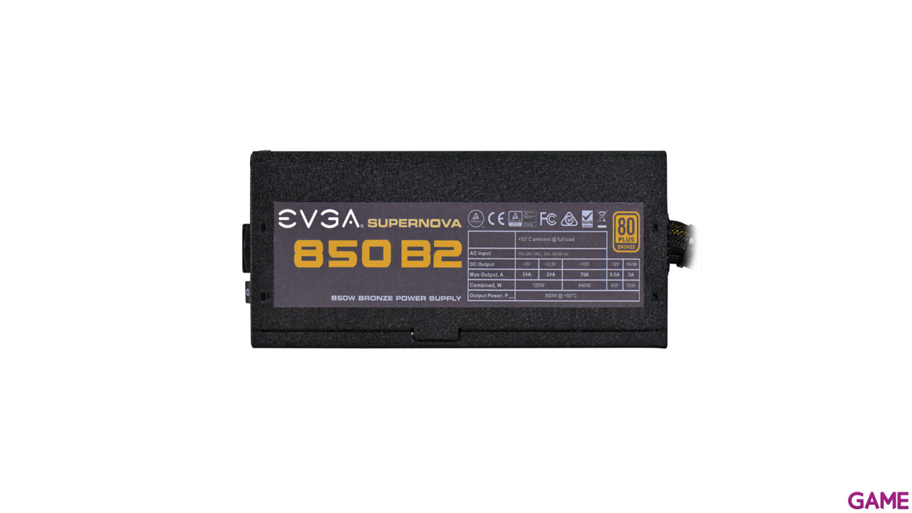 EVGA BQ 850W 80+Bronze Semi-Modular - Fuente Alimentacion-10