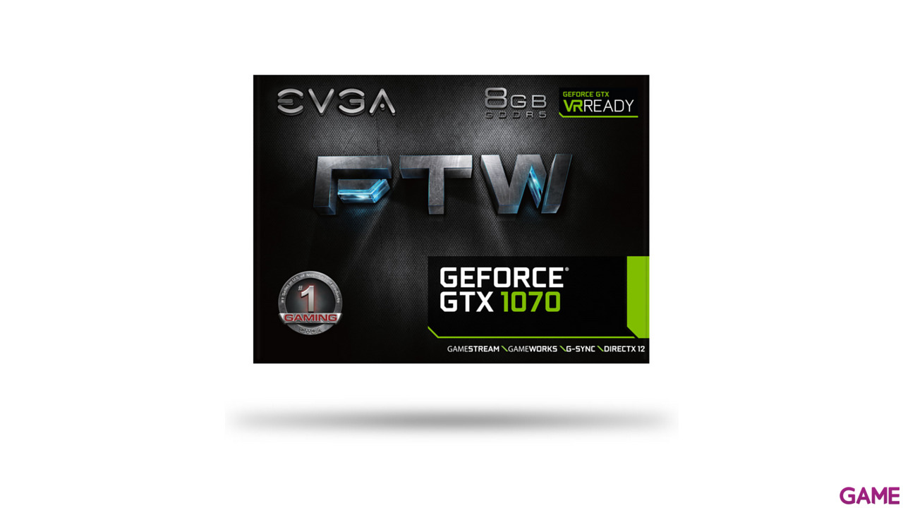 EVGA GeForce GTX 1070 FTW GAMING 8GB GDDR5-1