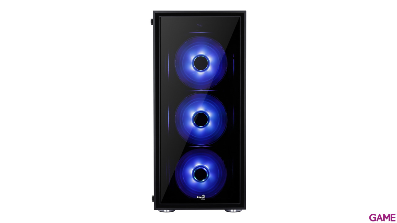 Aerocool Quartz Negra - RGB - Cristal Templado - ATX Mid Tower-13
