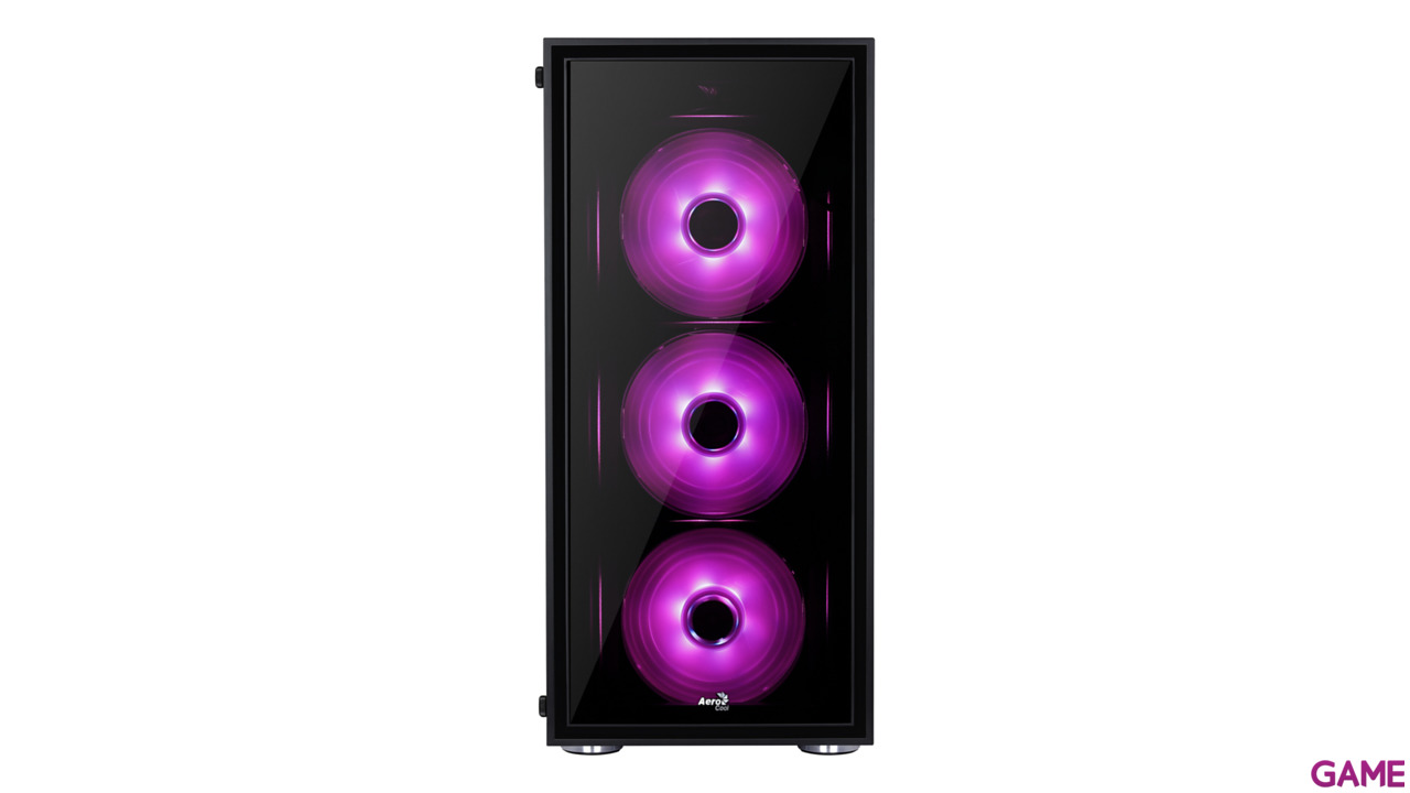 Aerocool Quartz Negra - RGB - Cristal Templado - ATX Mid Tower-15