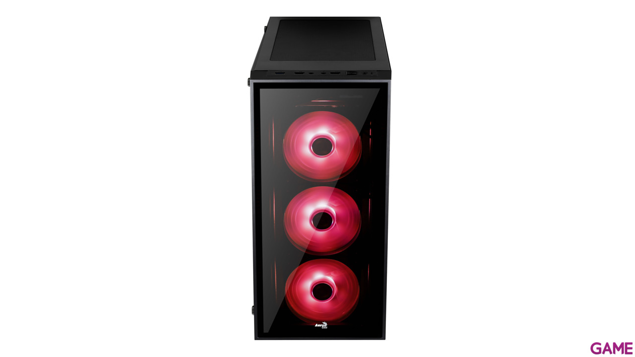Aerocool Quartz Negra - RGB - Cristal Templado - ATX Mid Tower-36