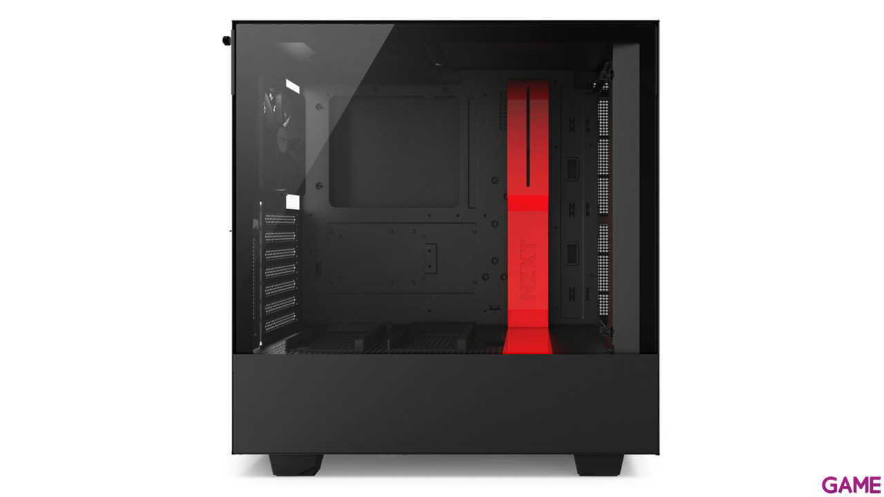 NZXT H500i Negra/Roja RGB - Cristal Templado - ATX Mid Tower-12