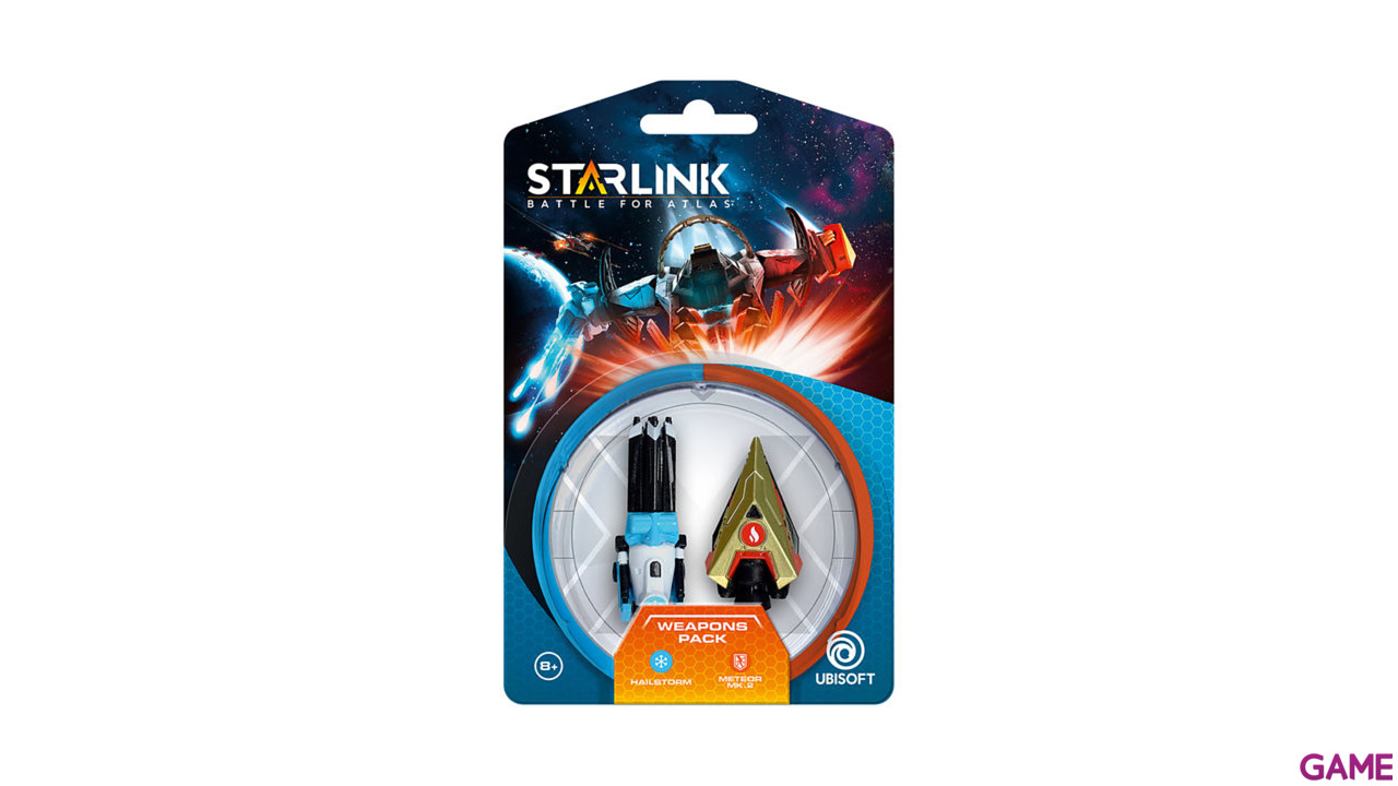 Starlink Pack Armas Hail Storm + Meteor-2