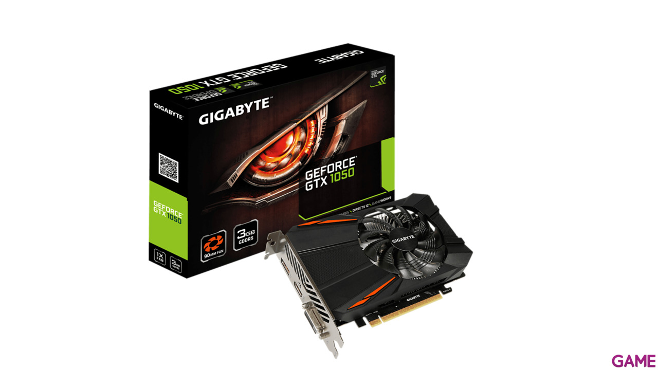 GIGABYTE GeForce GTX 1050 D5 3GB GDDR5 - Tarjeta Gráfica Gaming-4