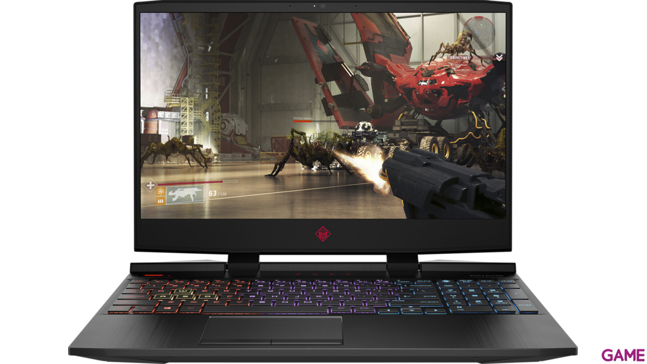 HP OMEN 15-dc0029ns - i7 8750H -GTX 1050TI 4GB - 12GB- 1TB HDD + 256GB SSD -15.6 FHD 144Hz G-Sync -W10-10