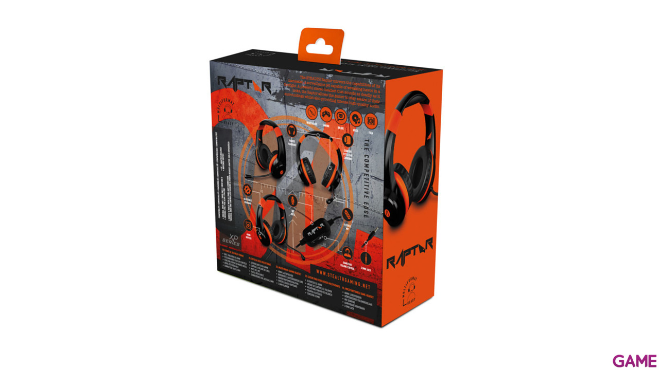 Auriculares Stealth Raptor PS4-XONE-NSW-PC-9