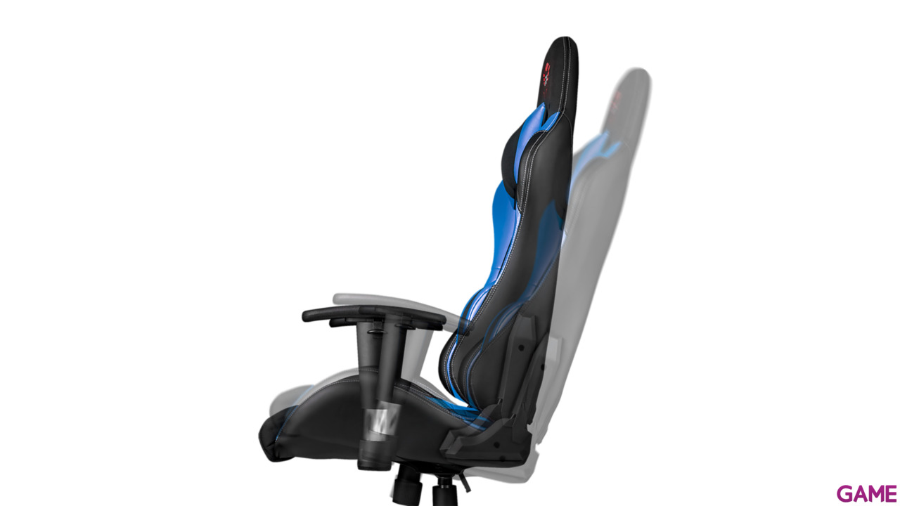 Trust GXT 707B Resto Gaming Chair Azul Tela - Silla Gaming-4